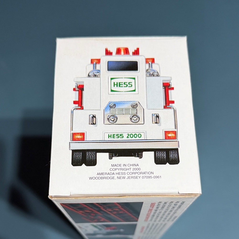 Hess Fire Truck Toy - Red and White - Picture 5 of 10